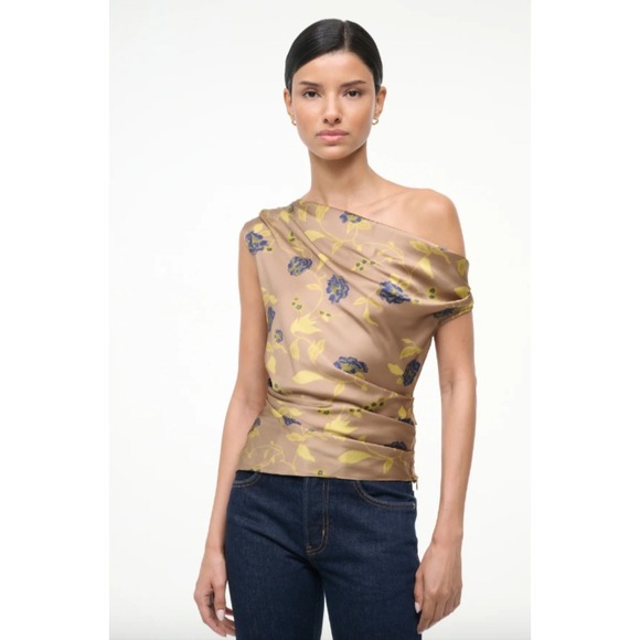 STAUD Tops - STAUD‎ Top Phare Silk Vintage Floral
